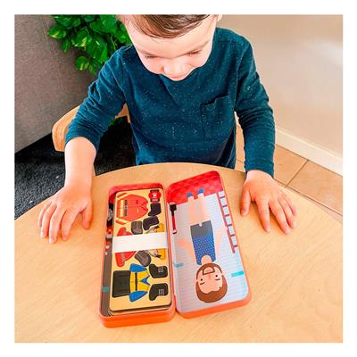 Manyetik Puzzle Kutusu - İtfaiyeci