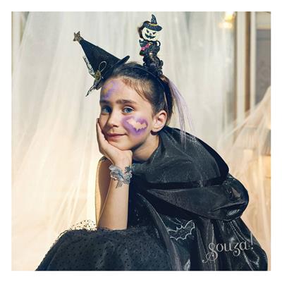 Siyah Cadı Pelerini 8-10 Yaş