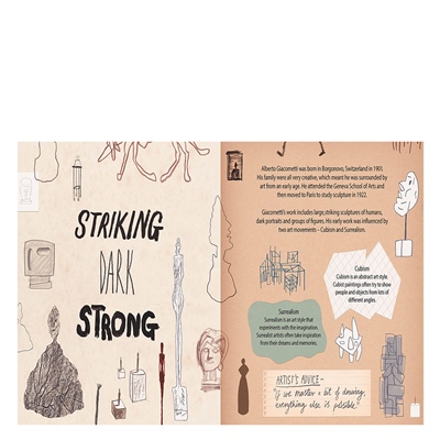 MEET THE ARTIST - ALBERTO AN ART ACTIVITY BOOK