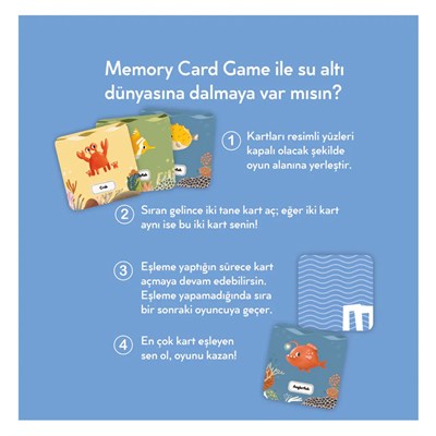 Memory Card Game - Underwater