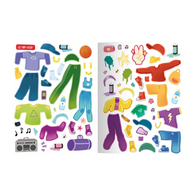 Mes 500 Autocollants Creatifs - Jolıes Danseuses