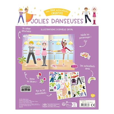 Mes 500 Autocollants Creatifs - Jolıes Danseuses