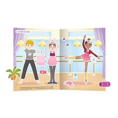 Mes 500 Autocollants Creatifs - Jolıes Danseuses