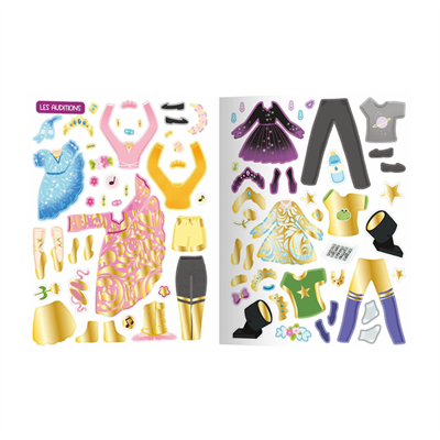 Mes 500 Autocollants Creatifs - Jolıes Danseuses