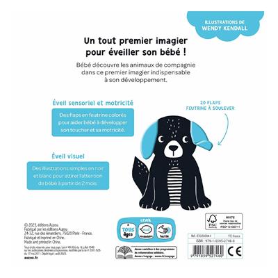 MES PREMIERS FLAPS  - LES ANIMAUX DE COMPAGNIE