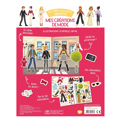 Mes500 Autocollants Creatifs-Mes Creatıons De Mod