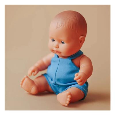 Mf and M Caucasian Boy Baby Doll 21Cm