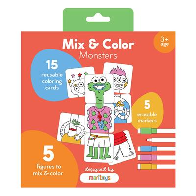 Mix And Color - Monsters