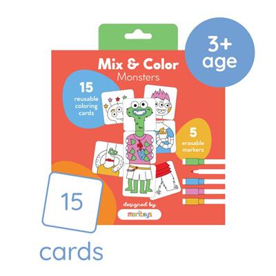 Mix And Color - Monsters