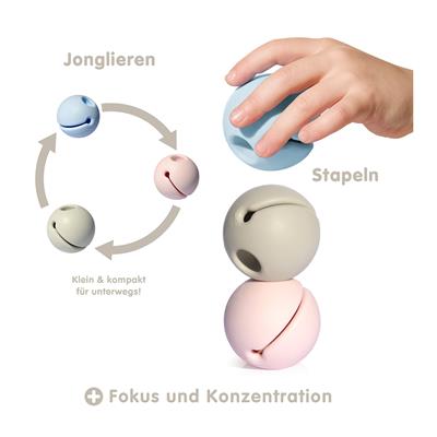 Mox 3-Set Pastel Ice Blue-Baby Pink-Beige