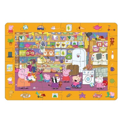 Mr Fox S Shop - Peppa Pıg Look And Fınd Puzzl