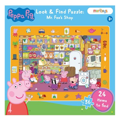 Mr Fox S Shop - Peppa Pıg Look And Fınd Puzzl