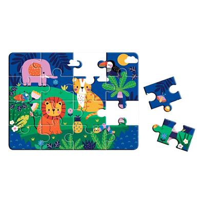 My 4 progressive jigsaw puzzles