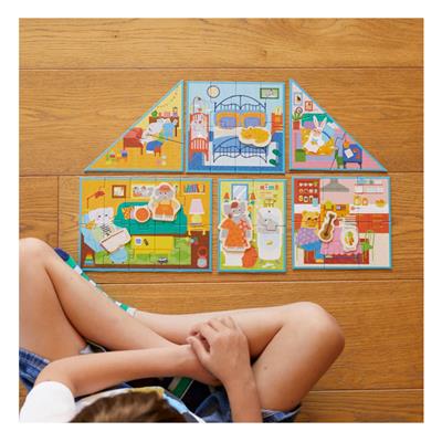 My Dream House 6 İn 1 Progressive Puzzle