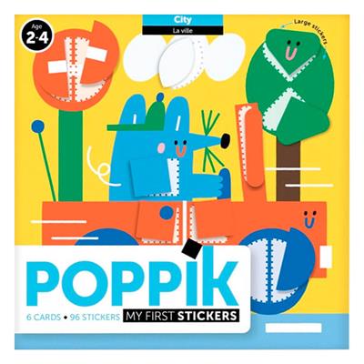 My First Holiday-City - Sticker Cards