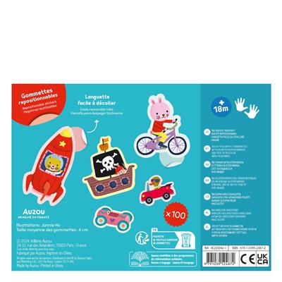 My First Pouch of Stickers - Transport