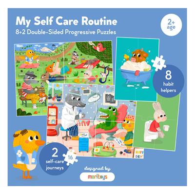 My Self Care Routine - Çift Taraflı 8+2 Puzzle
