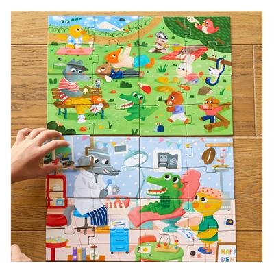 My Self Care Routine - Çift Taraflı 8+2 Puzzle