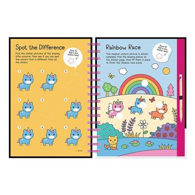 Neon Scratch Art - Unicorns