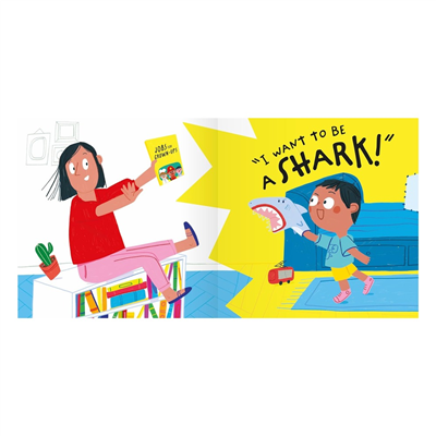 No, Im a... SHARK!
