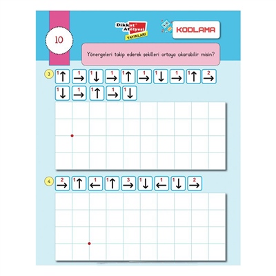 Adım Adım Kodlamaya Giriş - Okul Öncesi Kodlama