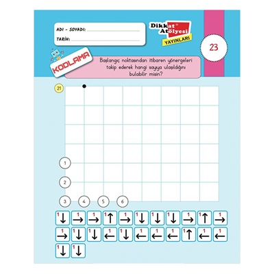 Adım Adım Kodlamaya Giriş - Okul Öncesi Kodlama