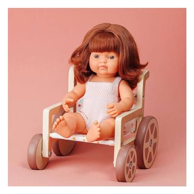 Oyuncak Bebekler İçin Tekerlekli Sandalye