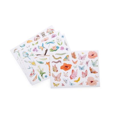 Pack of 108 stickers Les Rosalies
