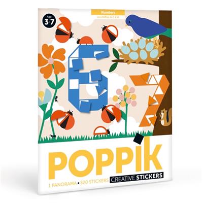 Panorama Numbers 123 - Sticker Panoramas