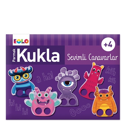 Parmak Kukla Sevimli Canavarlar