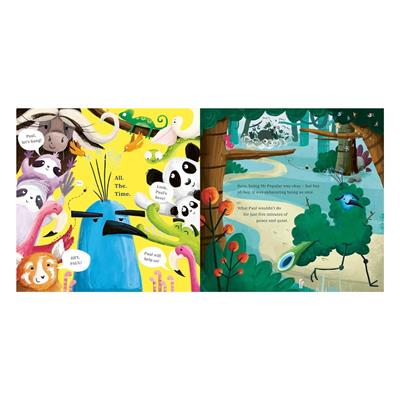 Paul the Peacock (Reluctantly) to the Rescue