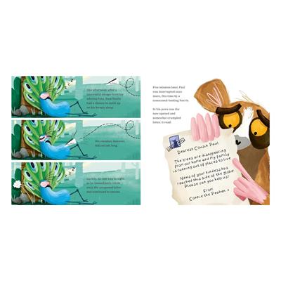 Paul the Peacock (Reluctantly) to the Rescue