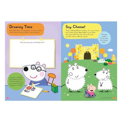 Peppa Pig Fantastic Families Sticker Activity Book
