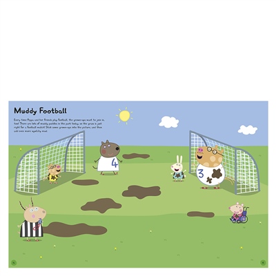 Peppa Pig - Peppa Loves Sport  Sticker Book