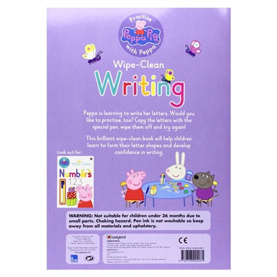 Peppa Pig: Practise With Peppa: Wipe-Clean First L