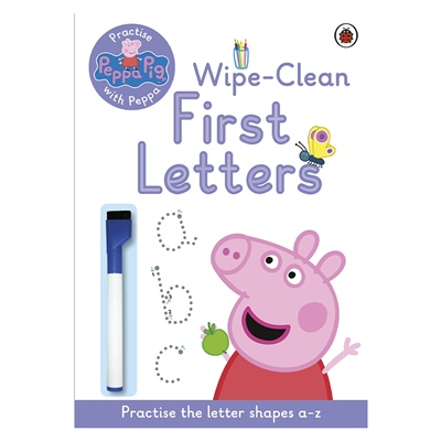 Peppa Pig: Practise With Peppa: Wipe-Clean First L