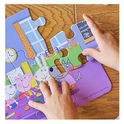 Peppa Pıg Progressıve Puzzle - A Happy Day