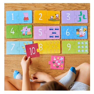 Peppa Pıg Puzzle Duo - Numbers