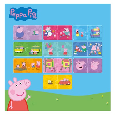 Peppa Pıg Puzzle Duo - Opposıtes