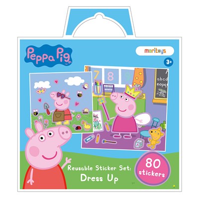 Peppa Pıg Reusable Stıcker Set - Dress Up