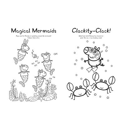 Peppas Amazing Adventures Bumper Colouring Book