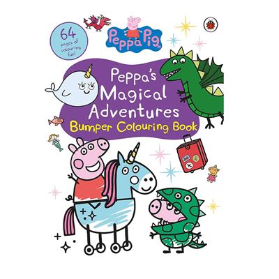 Peppas Amazing Adventures Bumper Colouring Book