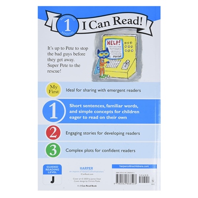 Pete The Cat Super Pete - I Can Read