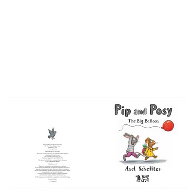 Pip And Posy - The Big Balloon (Paperback)