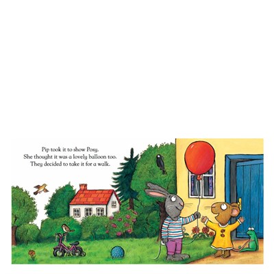 Pip And Posy - The Big Balloon (Paperback)