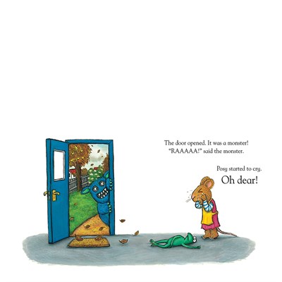 Pip And Posy - The Scary Monster (Paperback)