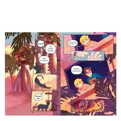 Piramidin Sırrı - Sihirli Ağaç Evi Çizgi Roman 3