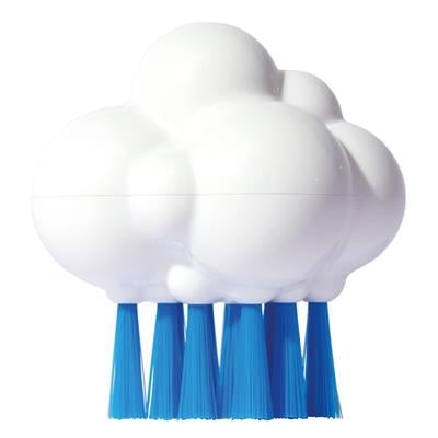 Plui Brush Cloudy - White-Blue