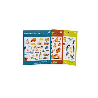 Pochette stickers Le botaniste Le Jardin du Moulin