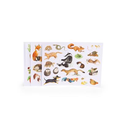 Pochette stickers Le jardinier Le Jardin du Moulin